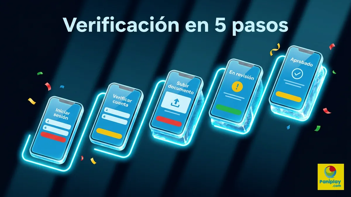 Los 5 pasos para verificar tu cuenta en Paniplay Honduras